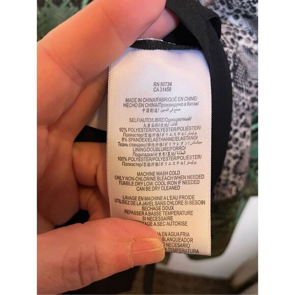 BCBGMAXAZRIA Chole Black Combo dress
Size M - Picture 7 of 14